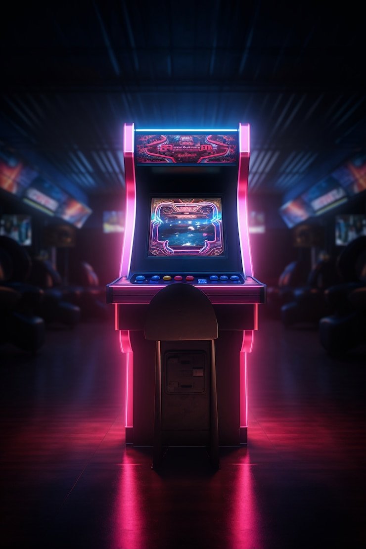 Gameplay permainan arcade di medantoto menampilkan grafis cerah dan mekanika responsif